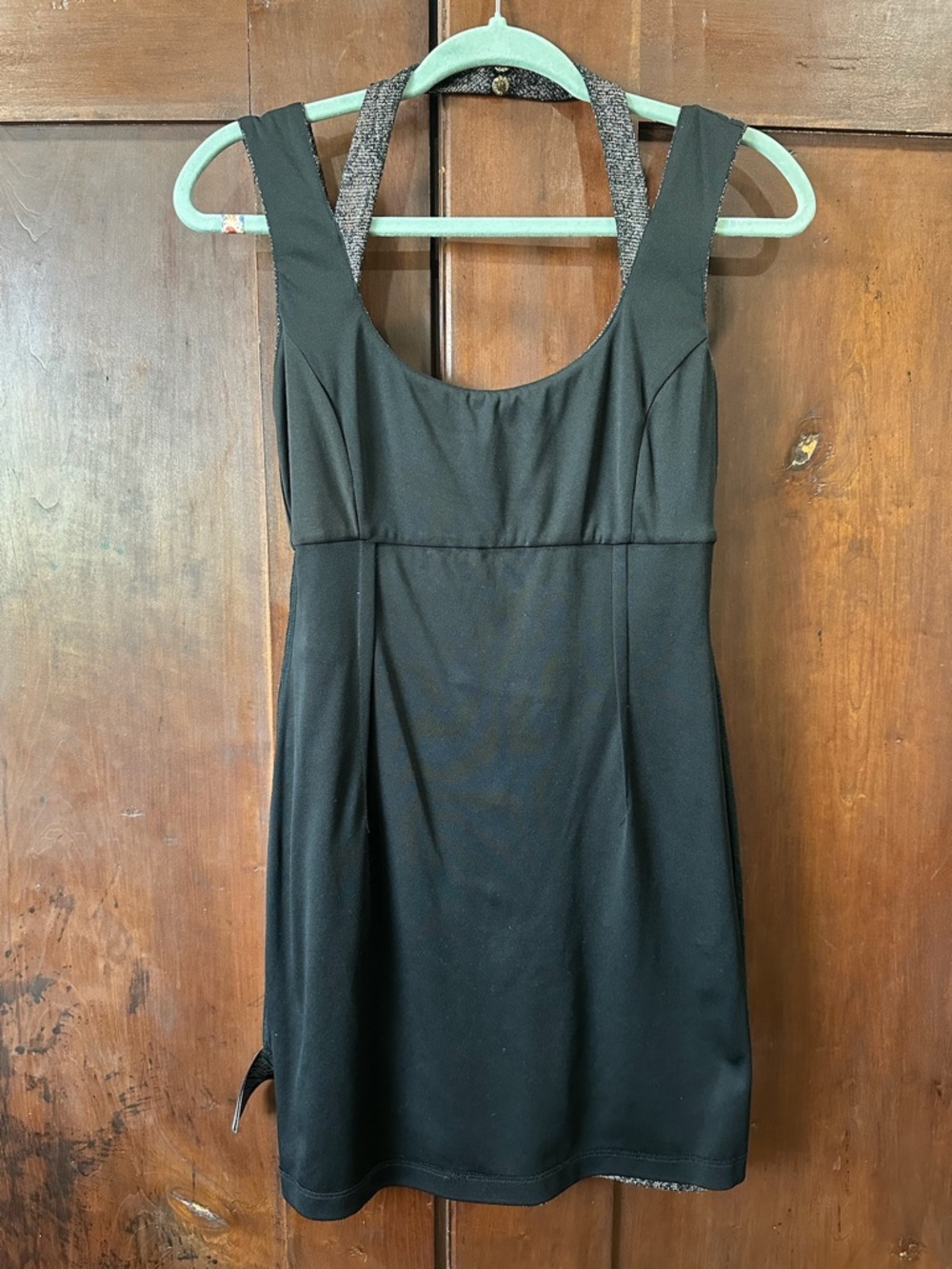 Shimmer Snake Print Mini Party Dress - Picture 10 of 16